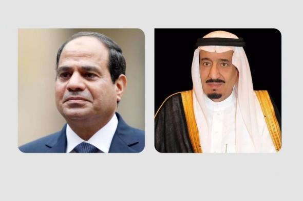 الرئيس المصري يهنئ خادم الحرمين بذكرى يوم التأسيس