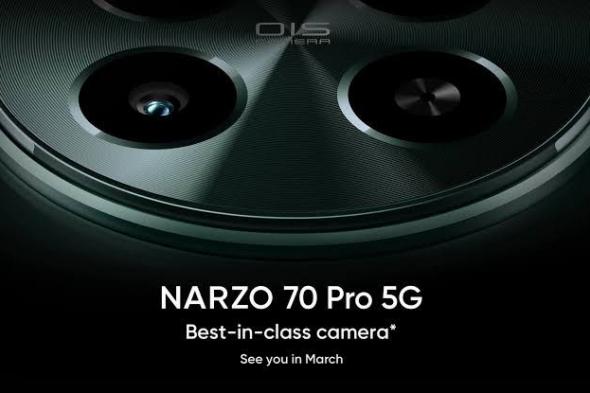 تكنولوجيا: هاتف Realme Narzo 70 Pro قد يصل في مارس 2024