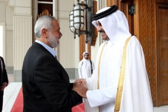 أمير قطر يبحث مع هنية جهود التوصل إلى اتفاق لوقف إطلاق النار في غزة