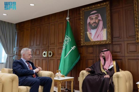 السعودية | وزير الحرس الوطني يستقبل السفير الأمريكي لدى المملكة