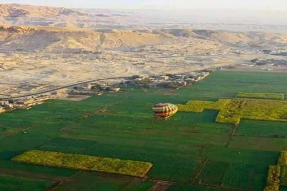 الرياح توقف رحلات البالون الطائر عن التحليق في سماء الأقصر