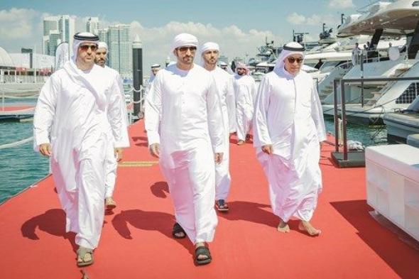 حمدان بن محمد: معرض القوارب يؤكد مكانة دبي بقطاع الخدمات البحرية