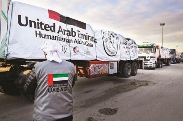 الإمارات تواصل جهودها في دعم الأشقاء الفلسطينيين في غزة