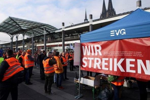 ألمانيا: إضراب السكك الحديدية قد يكلف 100 مليون يورو