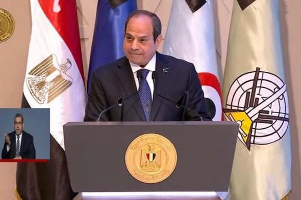 السيسي: "إحنا عاملين استقرار وسلام ولا نشعل الحرائق"