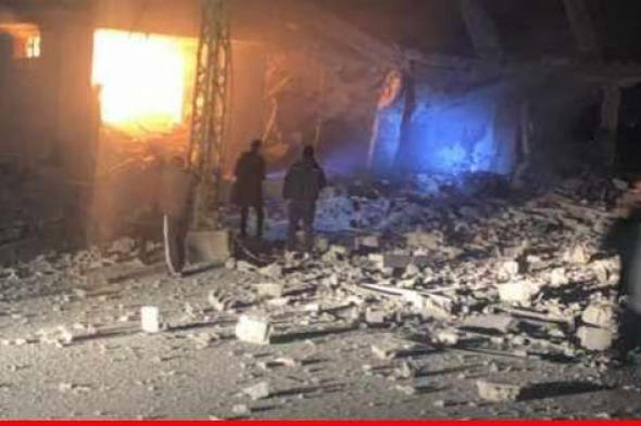 خضر: تعرضت محافظة بعلبك الهرمل لعدد من الغارات الإسرائيلية استهدفت دورس وطاريا وشمسطار