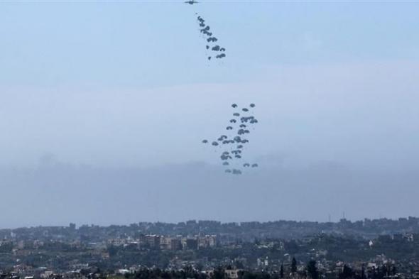 الأردن ينفذ العملية الـ44 من الإنزال الجوي على غزة