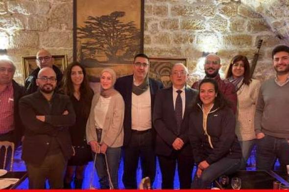 حجار التقى الجمعية الطبية اللبنانية الأوروبية في باريس واتفاق على تعزيز التعاون
