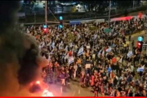 احتجاجات في تل أبيب للمطالبة بانتخابات مبكرة والتوصل لاتفاق لتبادل الأسرى