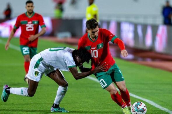 منتخب المغرب يتعادل سلبيًا مع موريتانيا بمشاركة دياز