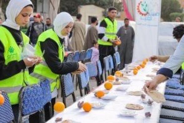 التحالف الوطنى للعمل الأهلي: تنظيم مائدة طعام لـ3000 صائم يوميا بالسيدة نفيسة