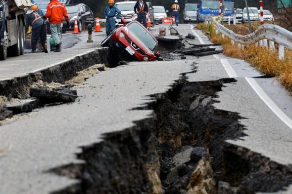 الامارات | اليابان ترفع قوة زلزال تايوان إلى 7.7 درجة وتحذر من تسونامي