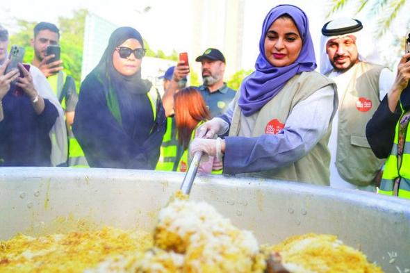 الامارات | «طبخة الألف» يسهم في تحضير 7000 وجبة