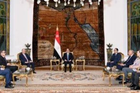 الرئيس السيسي: مصر ستظل دومًا على موقفها الداعم للقضية الفلسطينية