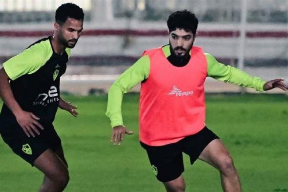 مران الزمالك..تقسيمه فنيه استعدادا لمواجهة الاتحاد السكندري