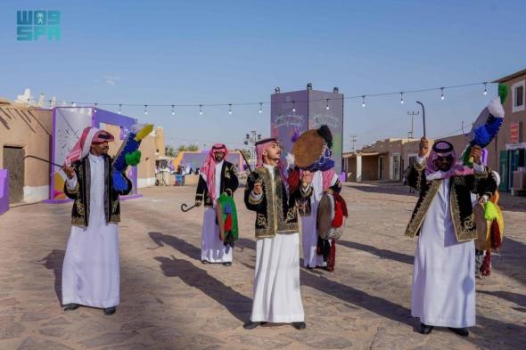 صور.. أنشطة ترفيهية وثقافية وفنية بمحمية الإمام تركي احتفالا بالعيد