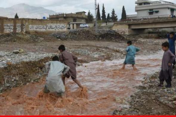 أمطار غزيرة تودي بـ65 شخصًا في باكستان في أربعة أيام