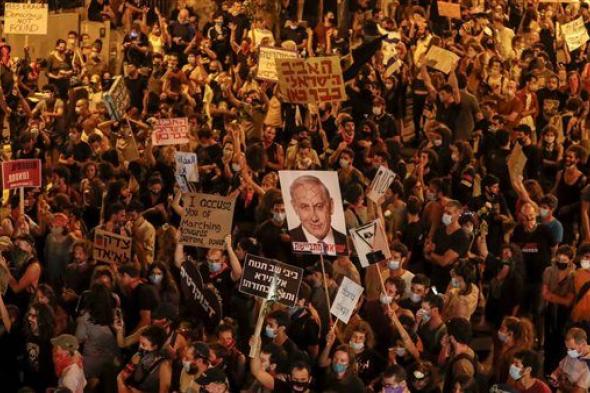 تظاهرات جديدة أمام منزل نتنياهو.. ومطالبات برحيله وإجراء انتخابات عاجلة