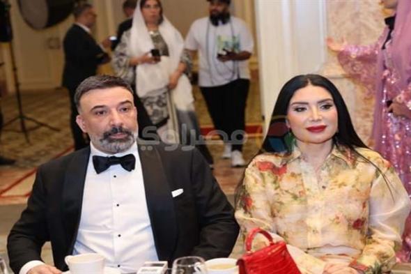 بالصور.. عبير صبري وزوجها في احتفالية "مركز راشد لأصحاب الهمم"
