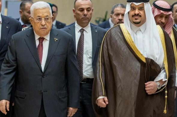 رئيس دولة فلسطين يغادر الرياض