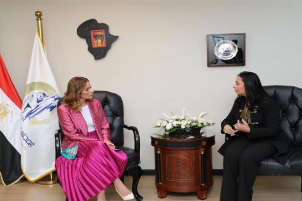 مايا مرسي تستقبل قرينة رئيس البوسنة والهرسك للاطلاع على جهود مصر في تمكين المرأة