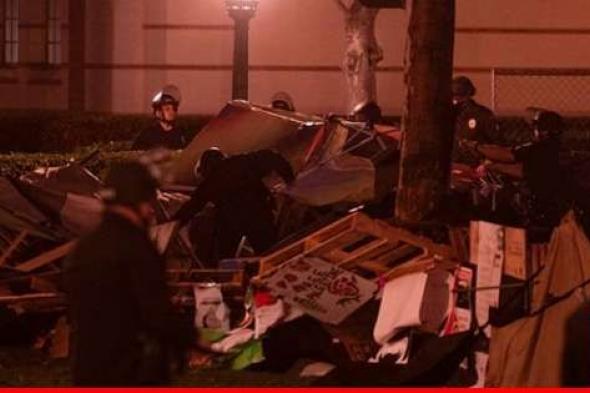 شرطة لوس انجليس: لم نحتجز أحدا خلال إخلاء مخيم جامعة جنوب كاليفورنيا