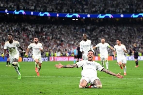 دوري أبطال أوروبا - ريال مدريد يقلب الطاولة على بايرن ويتأهل إلى النهائي لمواجهة دورتموند