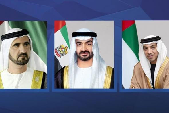 الامارات | رئيس الدولة ونائباه يعزون ملك البحرين في وفاة الشيخ عبدالله بن سلمان