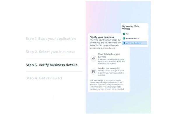 تكنولوجيا: ‏Meta تقوم بتوسيع خدمة التحقق المدفوعة للشركات وتعد بتقديمها إلى WhatsApp