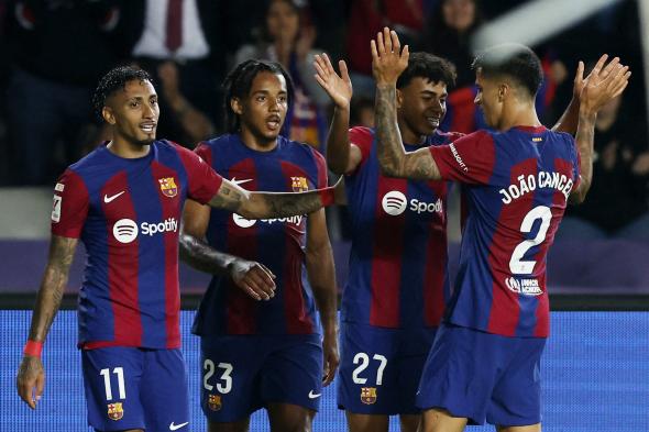 الامارات | برشلونة يستعيد المركز الثاني في الدوري الإسباني