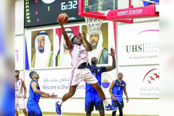 الامارات | الوصل والشارقة يكملان عقد نصف نهائي كأس السلة