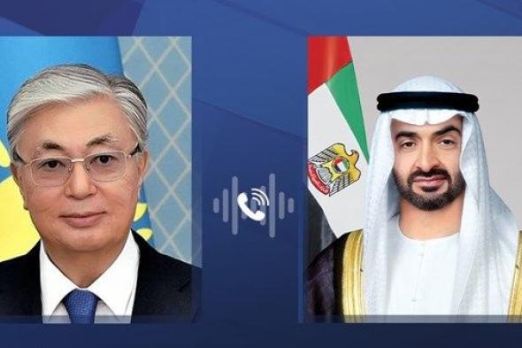 رئيس الدولة يجري اتصالاً مع رئيس كازاخستان