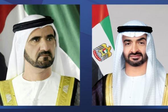 الامارات | رئيس الدولة يتقبل تعازي محمد بن راشد في وفاة حمد الخييلي