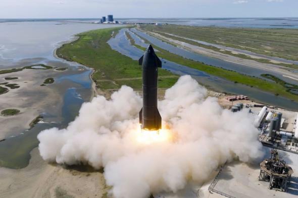 سبيس إكس تخطط  لإجراء الاختبار الرابع لصاروخ "ستارشيب"