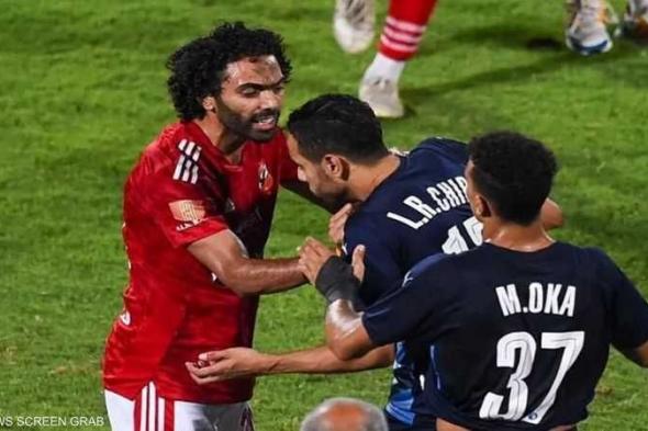 حكم بالحبس على لاعب الأهلي حسين الشحات بعد واقعة”صفع” الشيبي