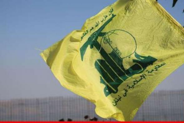 "حزب الله": استهداف المقر المستحدث لقيادة كتيبة المدفعية 411 في جعتون بالأسلحة الصاروخية