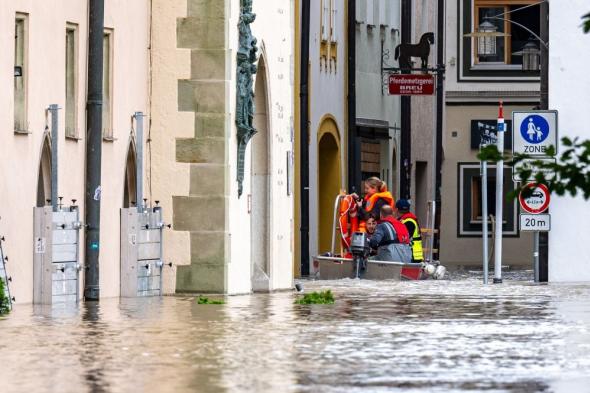 الفيضانات تجتاح جنوب بولندا بعد هطول أمطار غزيرة