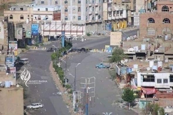 مواطنون ينفون صحة فتح الطريق المغلق من قبل الحوثيين الحوبان - تعز