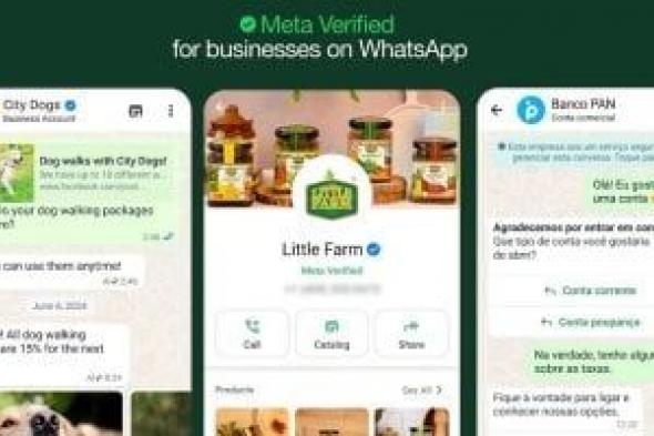 تكنولوجيا: توثيق الحسابات ودعم الـ AI.. أبرز مميزات WhatsApp Business الجديدة