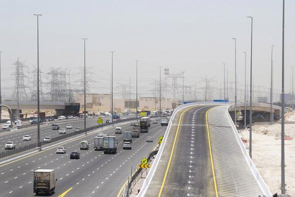 الامارات | طرق دبي تفتتح جسراً رئيساً ضمن مشروع تطوير تقاطع شارع جرن السبخة مع شارع الشيخ محمد بن زايد