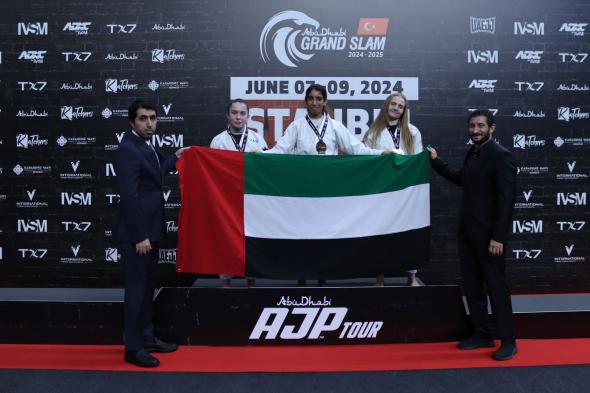 الامارات | أبطال الإمارات يحققون 42 ميدالية في بطولة أبوظبي غراند سلام للجوجيتسو