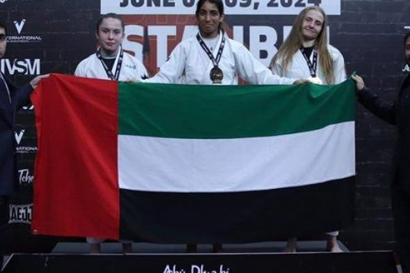 أبطال الإمارات يحصدون 42 ميدالية في بطولة أبوظبي جراند سلام للجوجيتسو