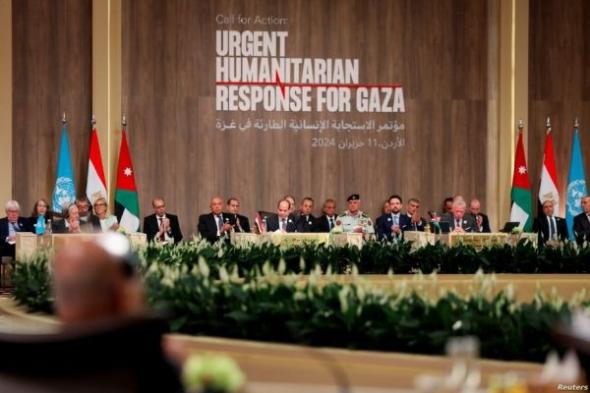 مؤتمر الأردن يطالب بإدخال المساعدات لغزة وحرمان الاحتلال من سلاح التجويع