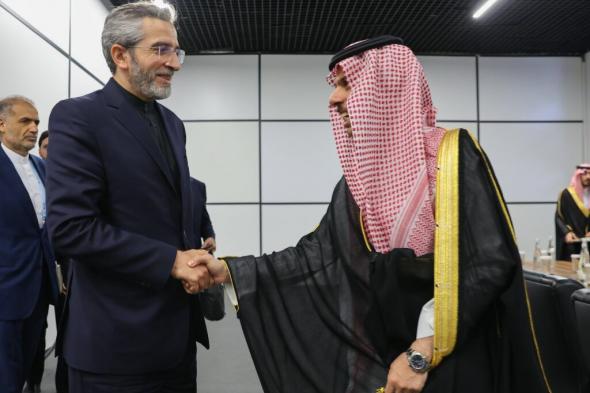 السعودية | وزير الخارجية يلتقي وزير الخارجية الإيراني المكلف
