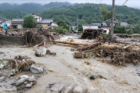 اليابان | موسم الأمطار في عام 2024 يجلب خطر هطول الأمطار الغزيرة في اليابان