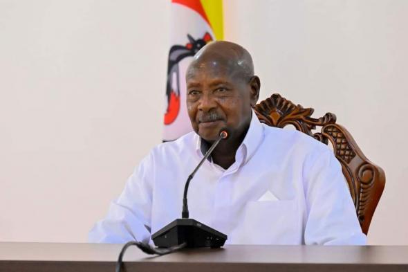 الرئيس اليوغندي يوري موسيفيني يستقبل نائب رئيس مجلس السيادة مالك عقار