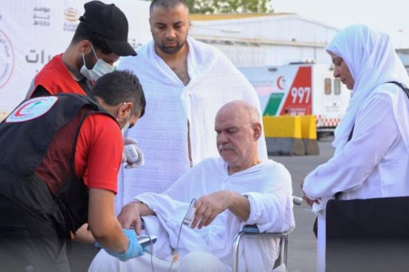 الهلال الأحمر: نجاح تصعيد الحجاج بمشاركة 1542 ممارسًا صحيًا في عرفة