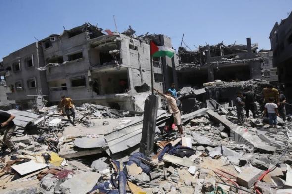 استشهاد 8 فلسطينيين في قصف إسرائيلي على غزة