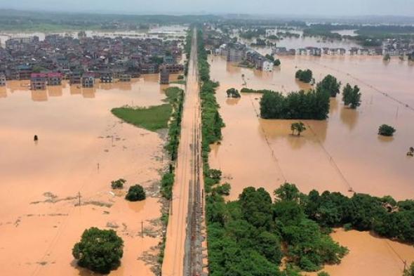 ارتفاع حصيلة فيضانات جنوب الصين إلى 38 قتيلاً