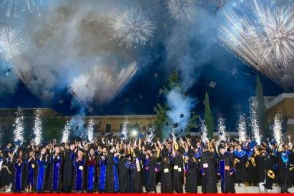 جامعة الروح القدس - الكسليك احتفلت بتخريج "دفعة الثبات"